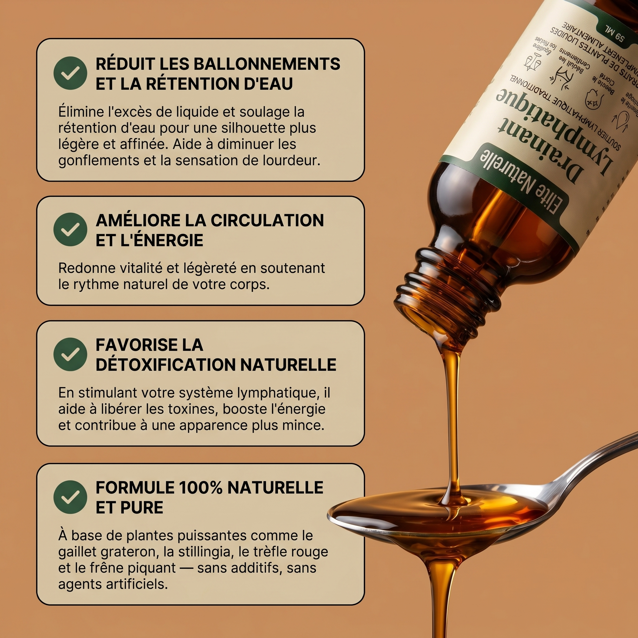 Drainant lymphatique – Élite Naturelle